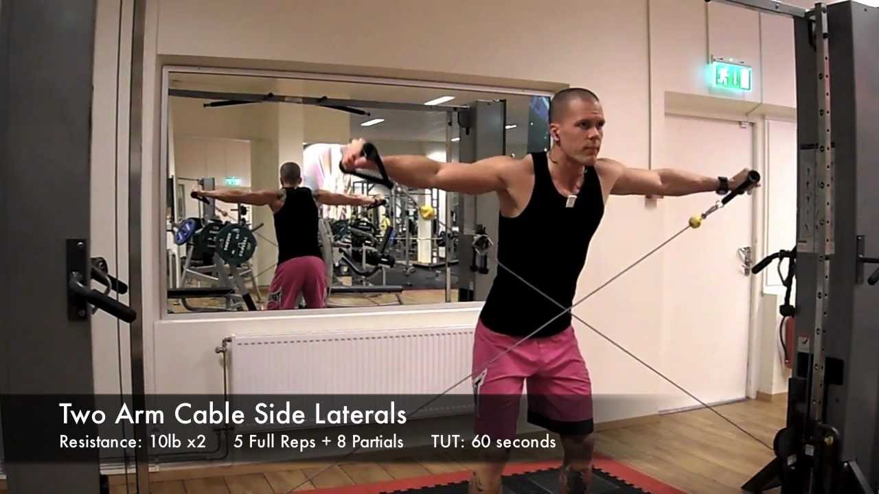 side lateral raises