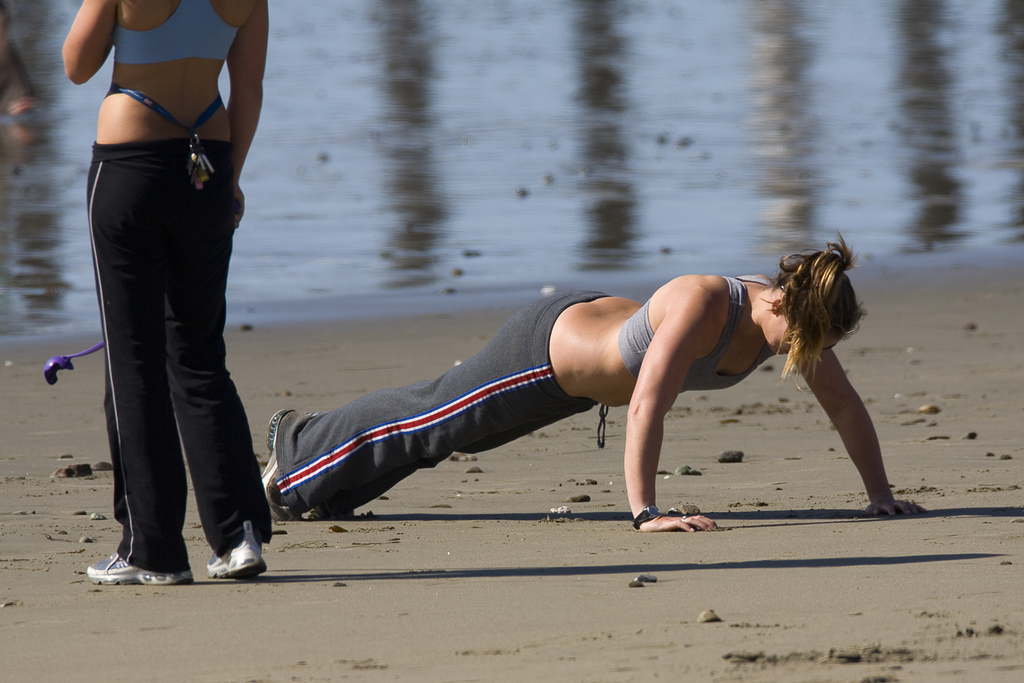 Fitness Setbacks women doing pushups