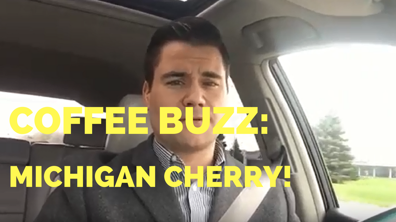 Coffee Buzz on Michigan Cherry from Biggby