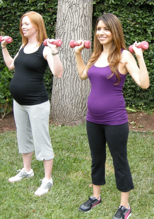 Pregnant and working out