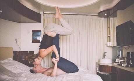 Workout Ideas with loved ones couples yoga