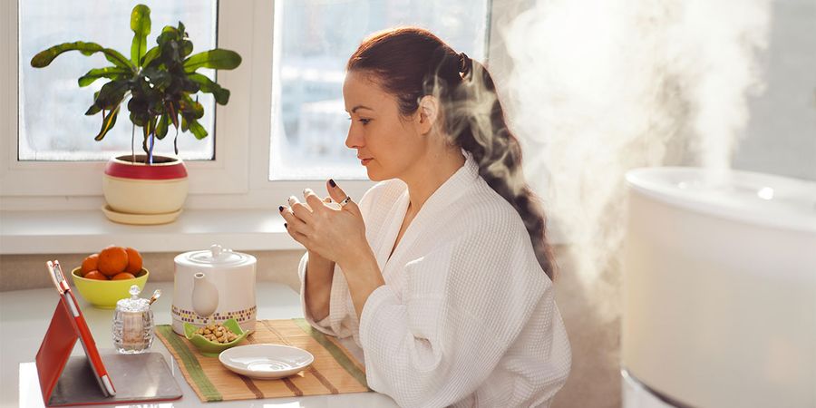 use humidifier for mucus removal