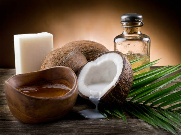 coconut oil and honey to remove dark pubic area