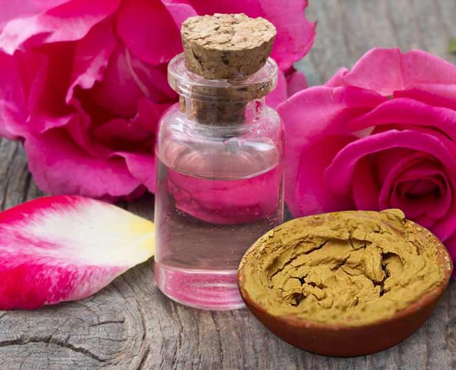 sandalwood and rosewater for reducing pubic area darkness