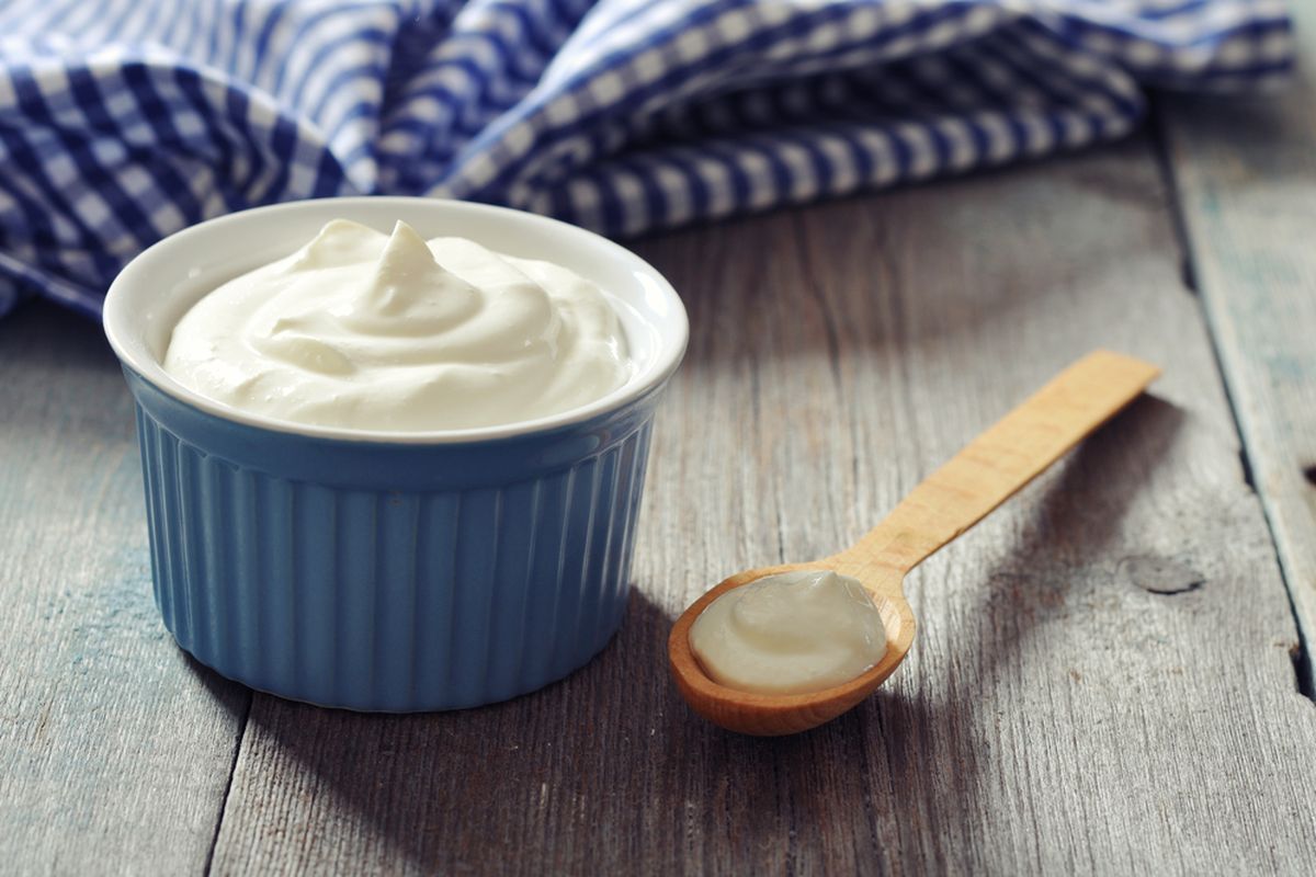 yogurt for lightening of pubic area